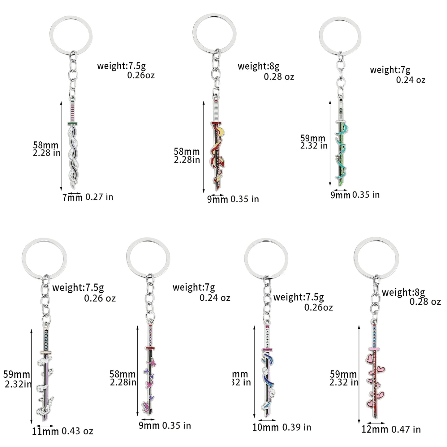 Demon Slayer keychain