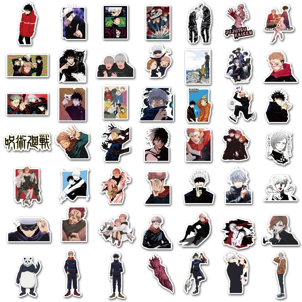 100 pcs JUJUTSU KAISEN Sticckers